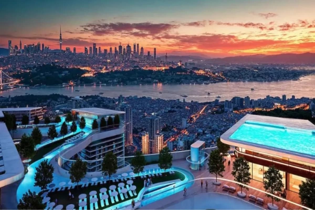 Property for sale in istanbul - Taşyapı Şişli – Luxury Apartments for Sale with Bosphorus Views